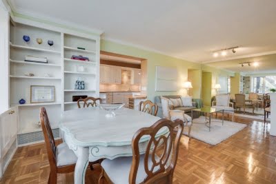 Leaside Condos For Sale Living Dining Room Kitchen 1901 Bayview Ave Toronto Victoria Boscariol Chestnut Park Real Estate r